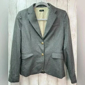 Jcrew Gray blazer size 4 work career